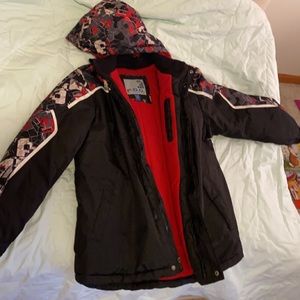 London fog winter coat w/Bluetooth speaker hood